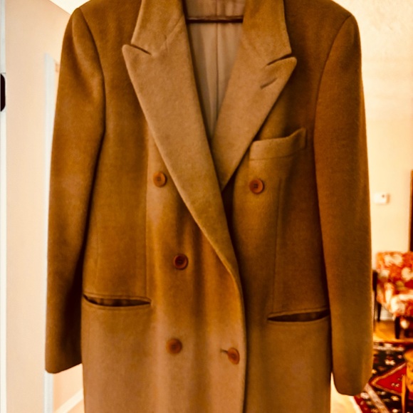 The Ultimate Archival Coat — Rare 1990s Giorgio Armani Black Label Camel Hair - Picture 4 of 10